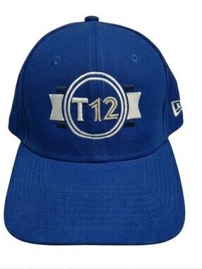 New Era Blue and Black 9FORTY Embroidered Interior Cap